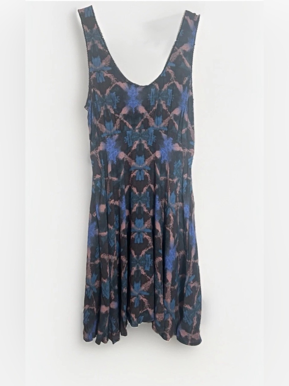 NEW Free People Dress Whimsygoth Sz 4 Fairy Dark Romantic Sleeveless A-Line